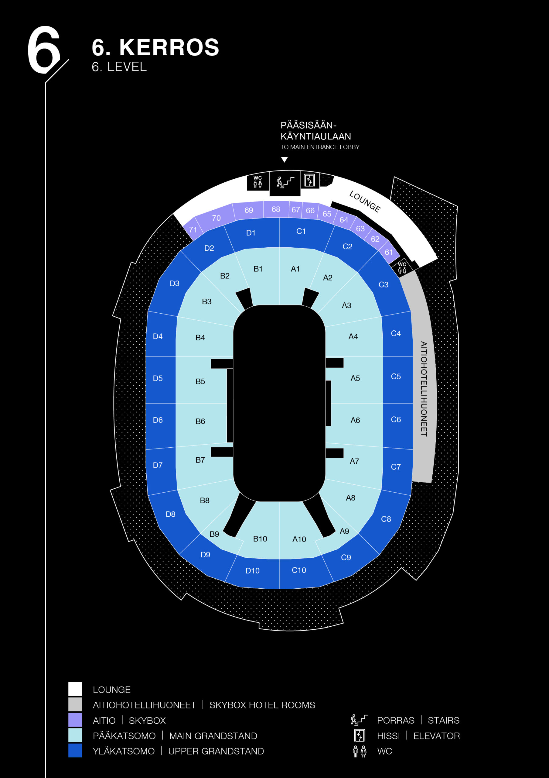 Kartat Nokia Arena Kartat Nokia Arena